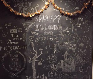 黒板アート＠rosso